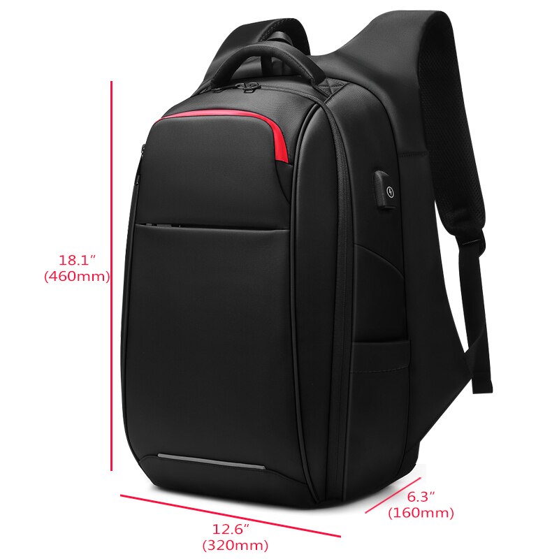 Eurcool 15.6 Inch Laptop Rugzak Anti-Diefstal Voor Tiener Mannelijke Mochila Multifunctionele Usb-poort Opladen Reizen Rugzakken Mannen N0011
