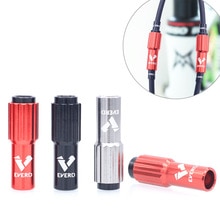2pcs Bike Gear Cable Adjuster Ferrules Inline Gear Derailleur Length Screw Barrel MTB Bicycle Aluminum Alloy CNC Regulators