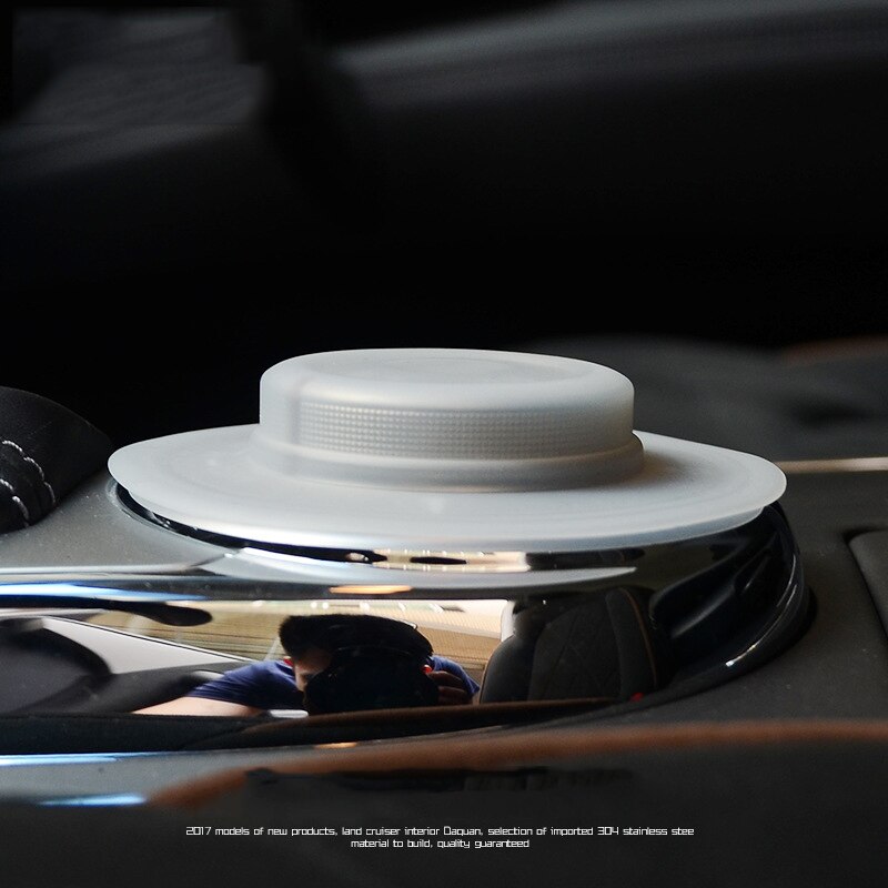 SRXTZM Car Center Console Control Switch Cover Silicone Anti-dust Protective Cover Car Styling For Nissan PATROL Y62 1pcs
