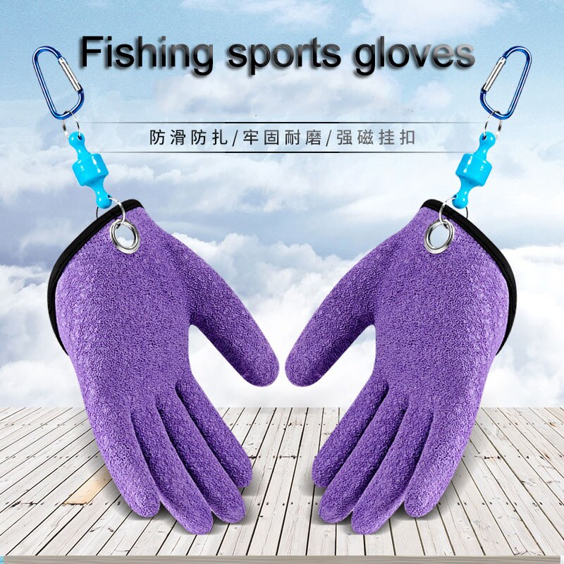 Enkele Hand Vissen Handschoen Verdikte Anti Ligatie Handschoenen Voor Vissen Antislip En Steekwerende Handschoenen Voor Rock Vissen Werk Handschoenen