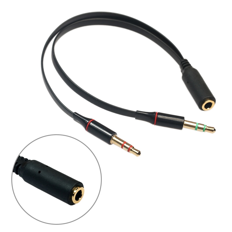 Audio Conversion Cable Male to 2 Female Jack 3.5mm Adapter Headphone Splitter for Headset conversion cable Audio Cable