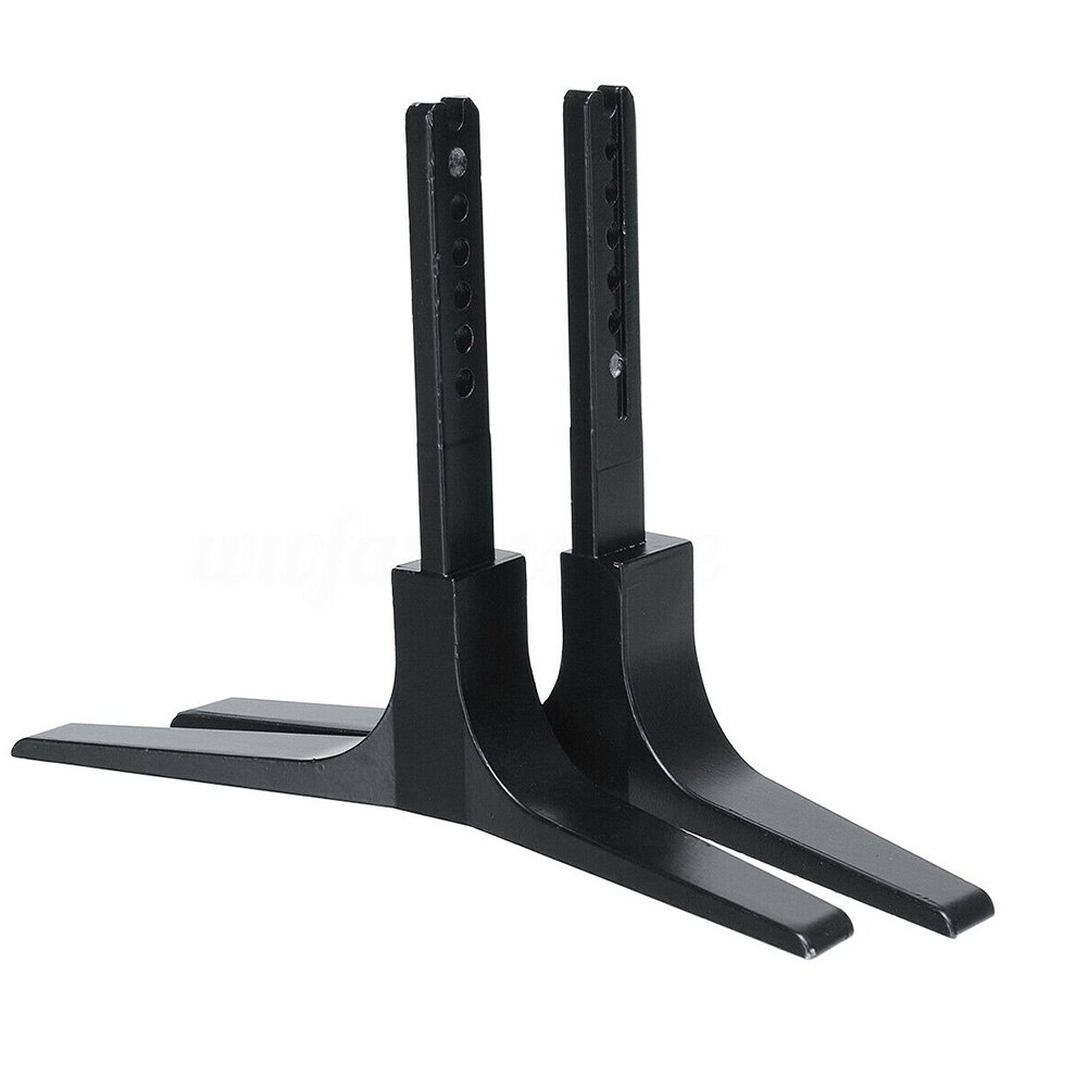 Pedestal plano Universal de aleación de aluminio, soporte fácil de instalar para TV, Base de mesa, accesorios para afilado para TCL, 32-65 pulgadas, 1 par