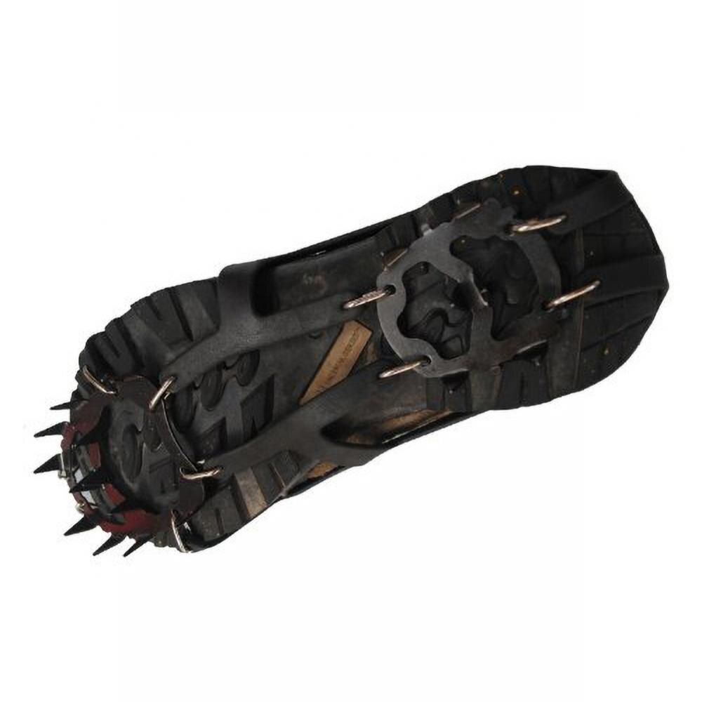 75% Discounts ! 1 Pair 18 Teeth Anti-Slip Ice Snow Grips Shoe Boot Traction Cleat Spikes Crampon