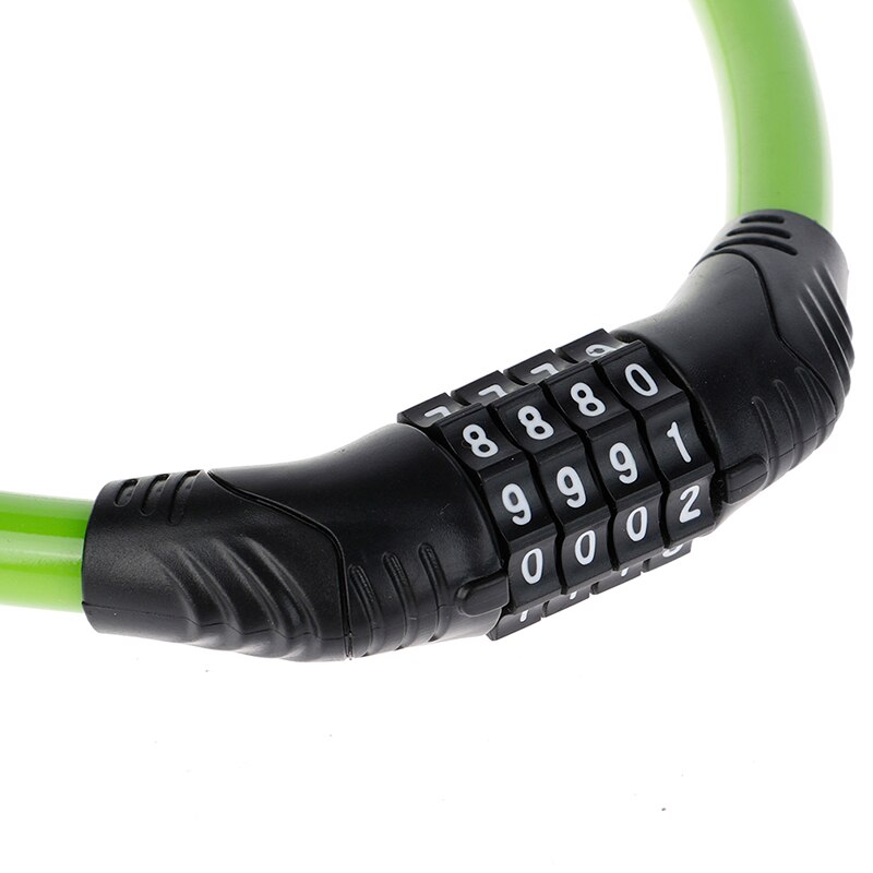 JINHF Bike Lock 4 Digit Code Combination Electric Bicycle Lock Bicycle motorcycle Security Lock Anti-theft Lock Password Lock