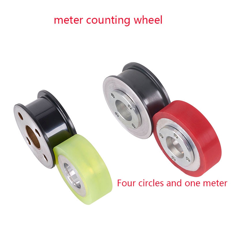 Pan beating meter wheel wire and cable porcelain spraying guide wheel aluminum wheel extrusion accessories meter pressing wheel
