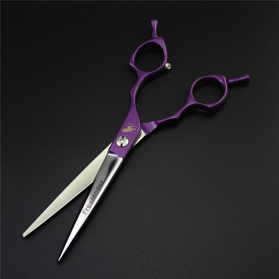 6.5inch Curved Scissor Thinning Shears Dog Scissors Pet Grooming Shear Hairdressing Tool Pet Groomer Accessory