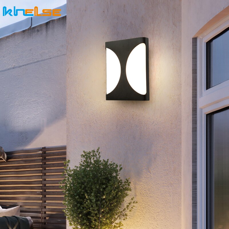 Ip65 applique murale extérieure encastré extérieur jardin balcon lumière véranda Licht Muur Verlichting LED étanche applique extérieure