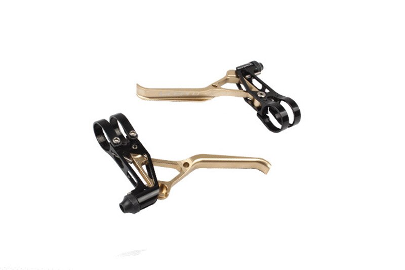 Bremshebel LP litepro ultraleicht CNC 64g faltrad rennrad kleine Rad V bremshebel bremse hebel: Gold