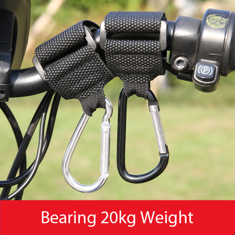 Motorcycle Electric Scooter Hook Front Hook Aluminum Alloy Handlebar Hook for Bicycle Baby Cart Baby Stroller Hook Hanger