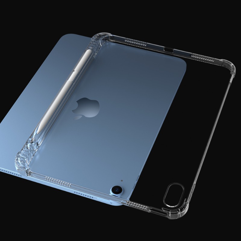 Voor Apple iPad 11th(A16)Generation2025 Clear Case A3354 11 "Zachte Airbag Met Potlood Houder Funda Voor iPad 10th 10.9 2022TPU shell