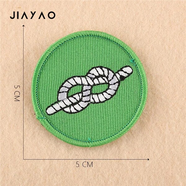 Cartoon Borduren Patch Cartoon Ronde Jongen Scout Naad Badge Naaien Strijken Kleding Accessoires Doek Stickers: 13