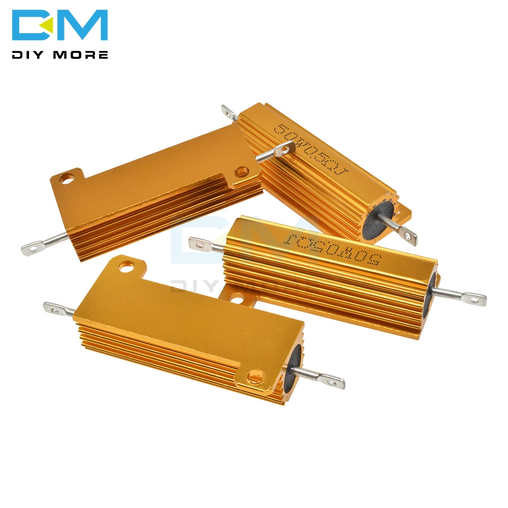 0,5 R 1R 2R 4R 6R 8R 10R 20R 50W Aluminium Hülse Untergebracht fallen Energie Wirewound Widerstand 1K 5% + 5% -5% 0.5/1/2/4/6/8/10/20/50/100 Ohm