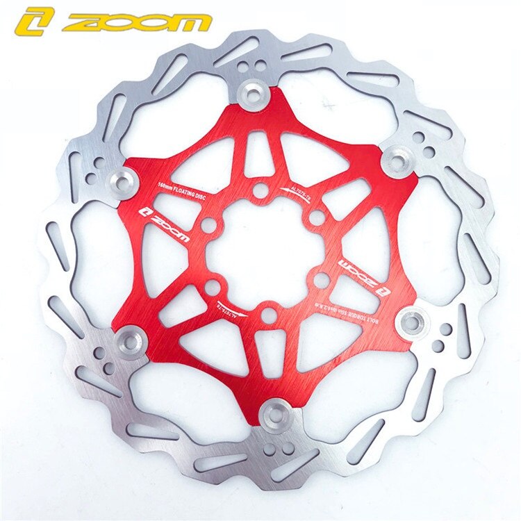 Disque 180mm frein flottant pour vtt taiwan zoom original  dh 6 203 160mm