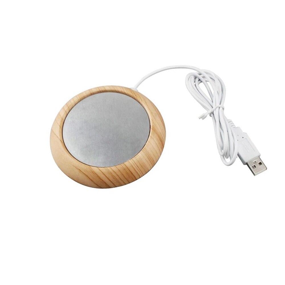 Calentador de granos de madera USB calienta posavasos de bebidas para mantener bebidas nuevos de abrigo: 1