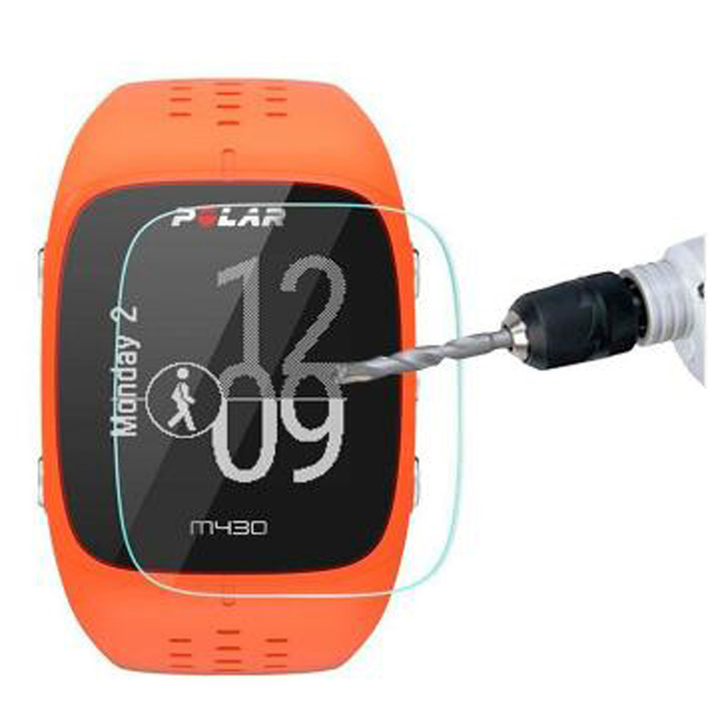 Vidrio Templado HD para Polar M400 M430 Protector de pantalla de reloj para Polar M 400 M 430 película transparente protectora de seguridad 9H