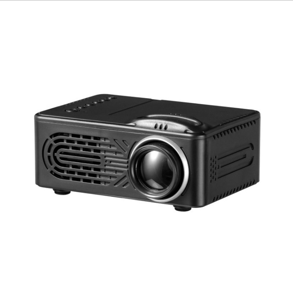 Proyector portátil negro 814 de alta definición 1080P HDMI proyector interfaz Multi Home Theater Video proyector