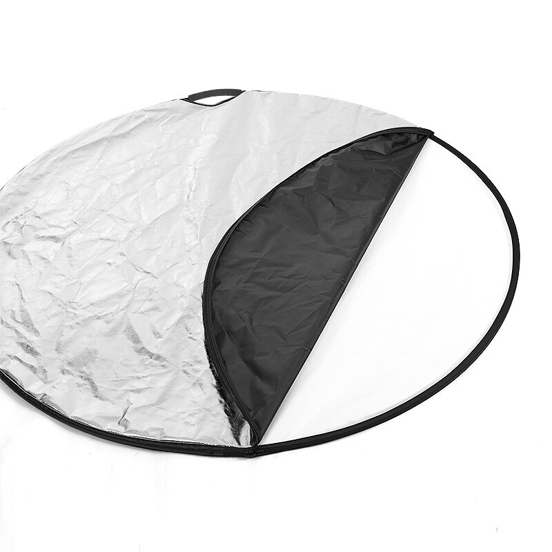60cm Runde Reflektor 5 in 1 Faltbare Foto Studio Stütze Für drinnen draussen Fotografie Haltegriff Licht Reflektor Mit Trage tasche
