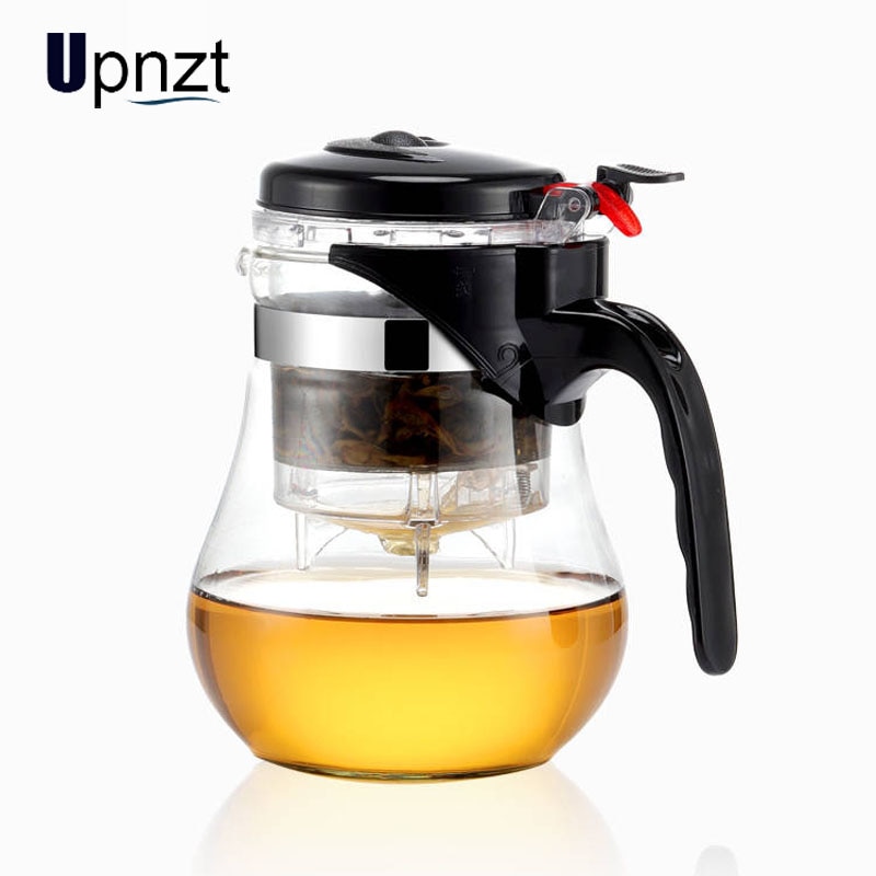 Varmebestandigt glas tekande kinesisk kung fu te sæt puer kedel kaffeglas kaffemaskine bekvem kontor tekande