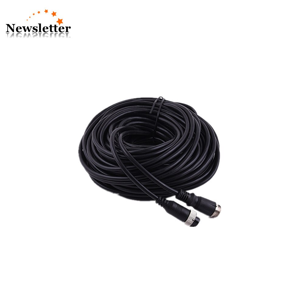 Waterproof 4 pin Aviation from Male to Female Extension Cable