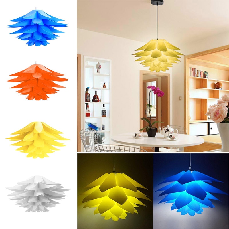 Newest DIY Pendant Light Shades Kit Lamp Shade For Chandelier Living Room Bedroom Study Dining Room --