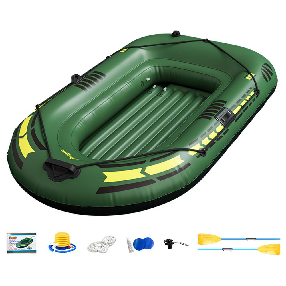 192*113*40cm tragbares Schlauchboot Kanu Schlauchboot Kajak Rafting & Fischerboote Floß mit rüder pumpe für Erwachsene: Ursprünglich Titel