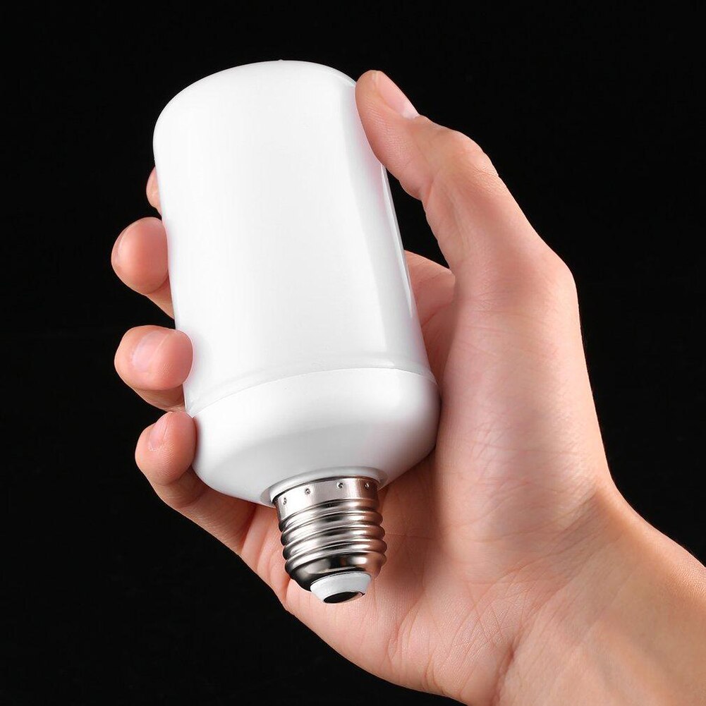 Gravity Sensor LED Flame Effect Fire Light Bulbs Flickering Emulation Fire Lights Decoration Lamp For Room Decorative