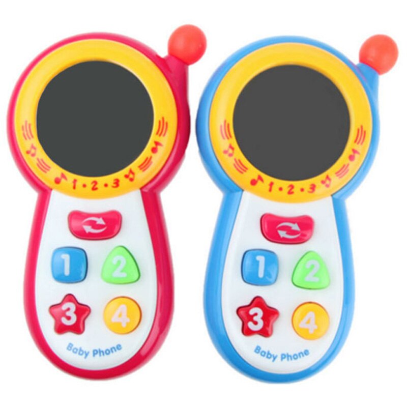 Baby Telefoon Muzikaal Speelgoed Kinderen Educatief Speelgoed Zuigeling Mobiele Telefoon Speelgoed Kinderen Leren Muziek Speelgoed Mini Telefoon