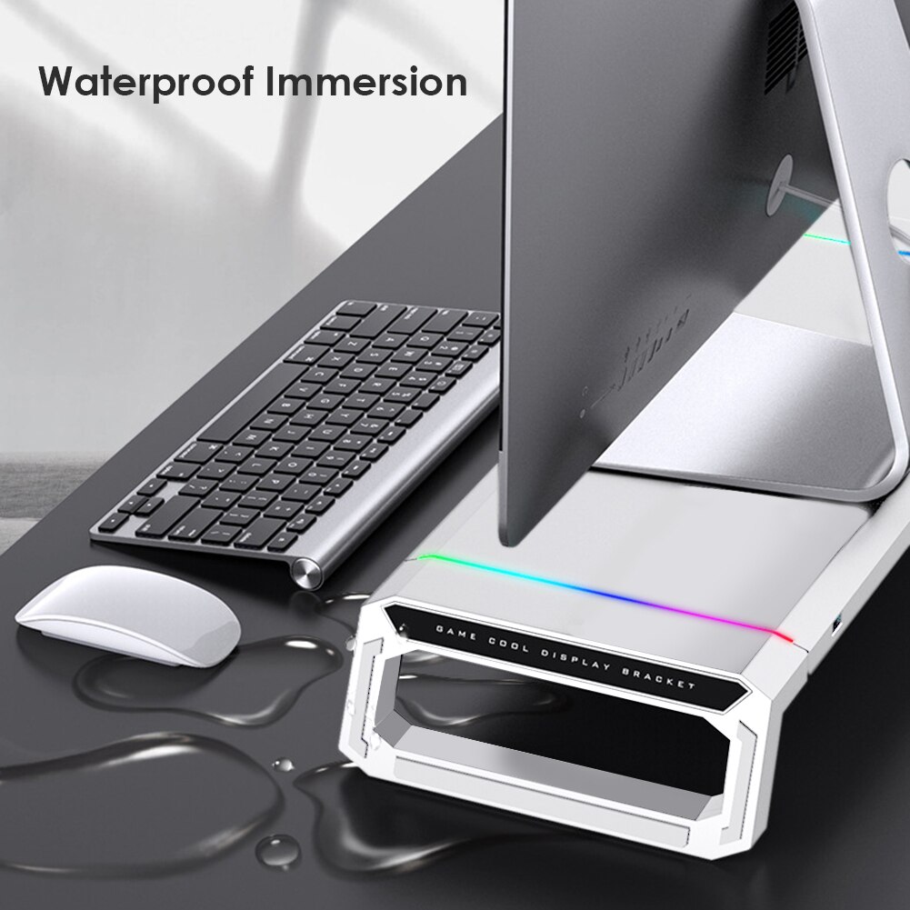 Portable Desktop Stand Monitor Supportor Multi-Function Desktop Monitor Holder Adjustable Monitor Holder Phone Bracket