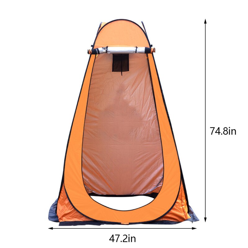 Fully Automatic Open Changing Tent Outdoor Shower Bathing Tent Fishing Swimming Pop Up Camping Toilet Changing Dressing Room