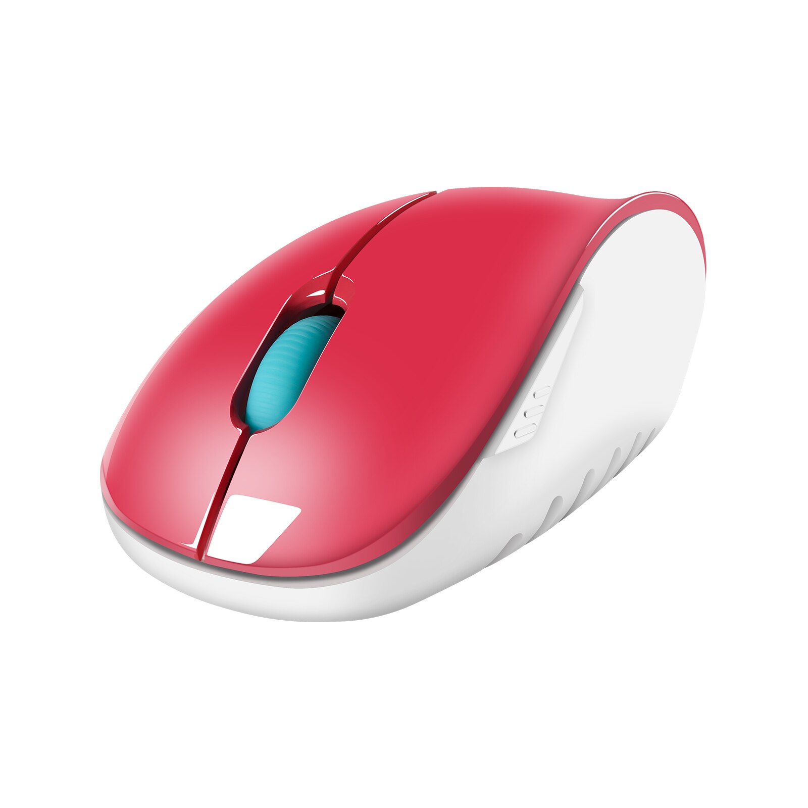 Sem fio 2.4ghz mouse usb optical rosa mouse vertical 4 botões 1600dpi ergonômico ratos gaming copmputer mause para portátil gamer: Only Pink Mouse
