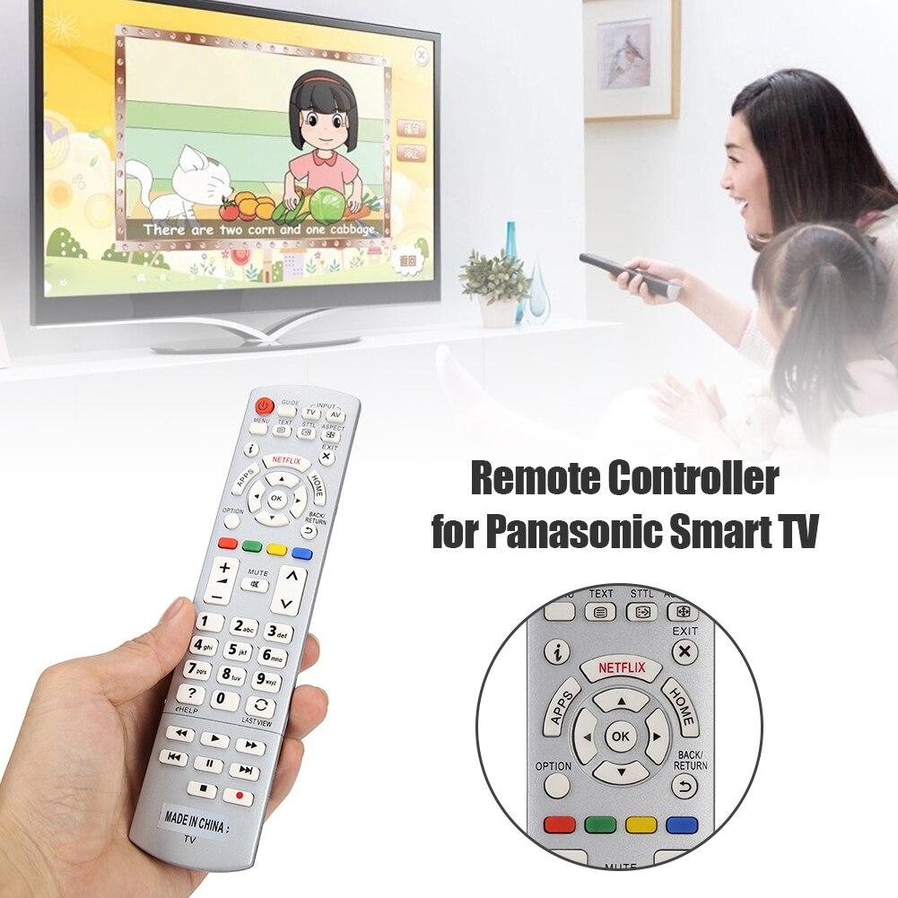 3D Tv Afstandsbediening Vervanging Voor Panasonic N2QAYB001010 N2QAYB000842 N2QAYB000840 N2QAYB001011 Afstandsbediening