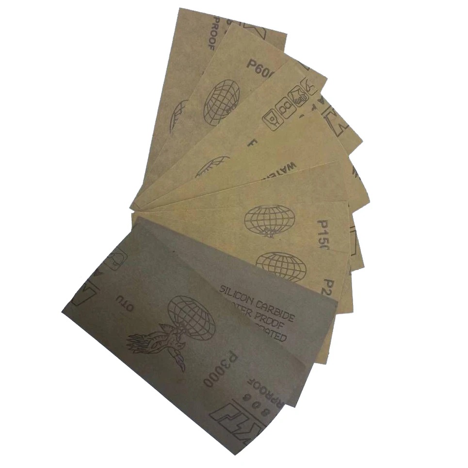 15 st våt-/torrslippapper för bilytor sandpappersark keramik träpolering sandpapper träbearbetning slipverktyg tillbehör