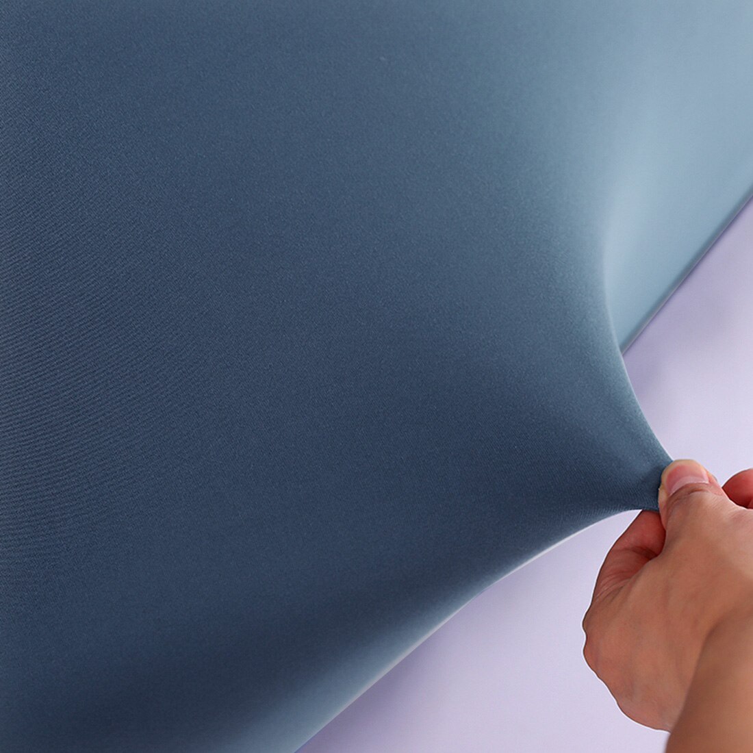 Couvre-lit élastique en peluche, épais, Protection contre la poussière, housse souple pour tête de lit et tête de lit