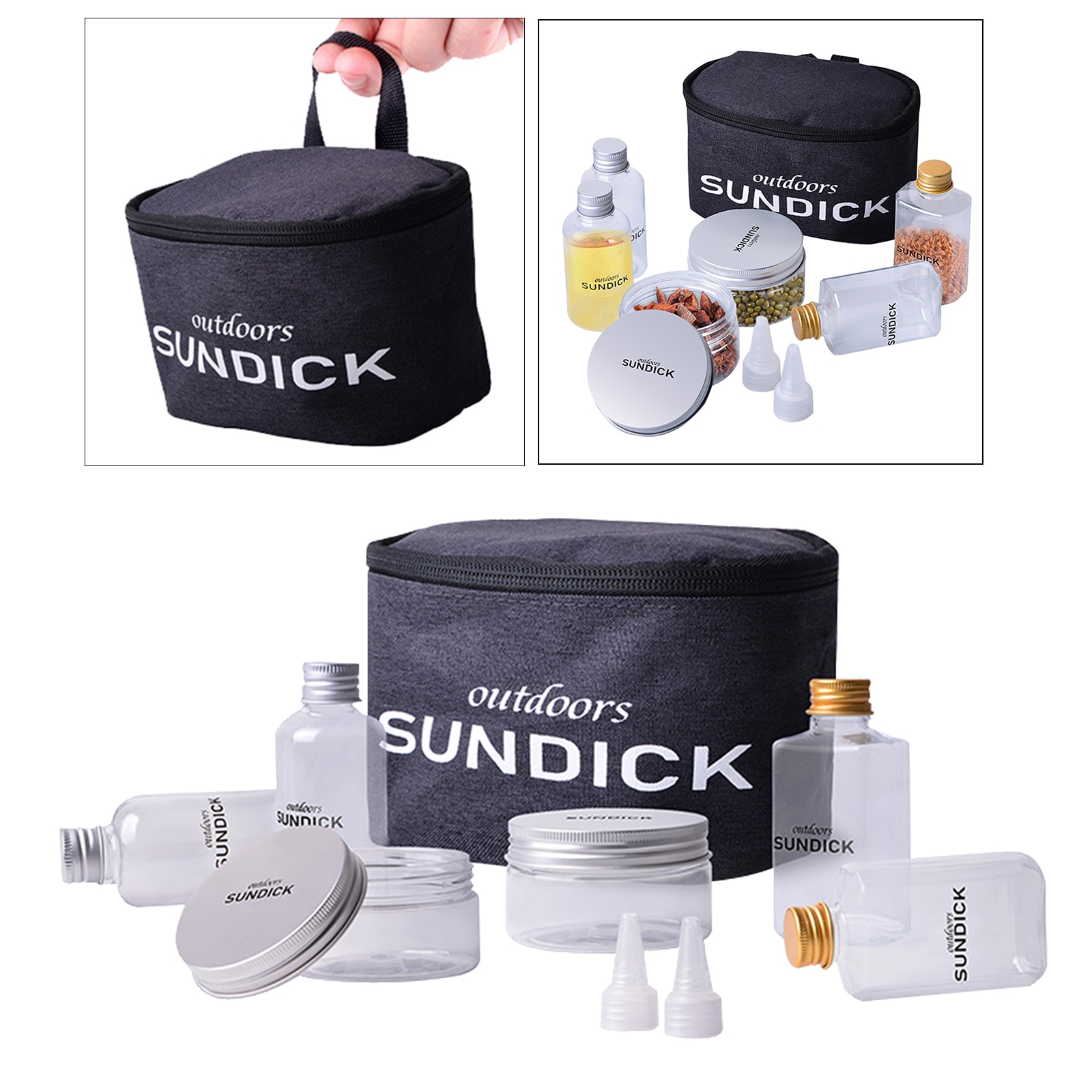 6PCS Condiment Container Seasoning Box Set with To... – Vicedeal