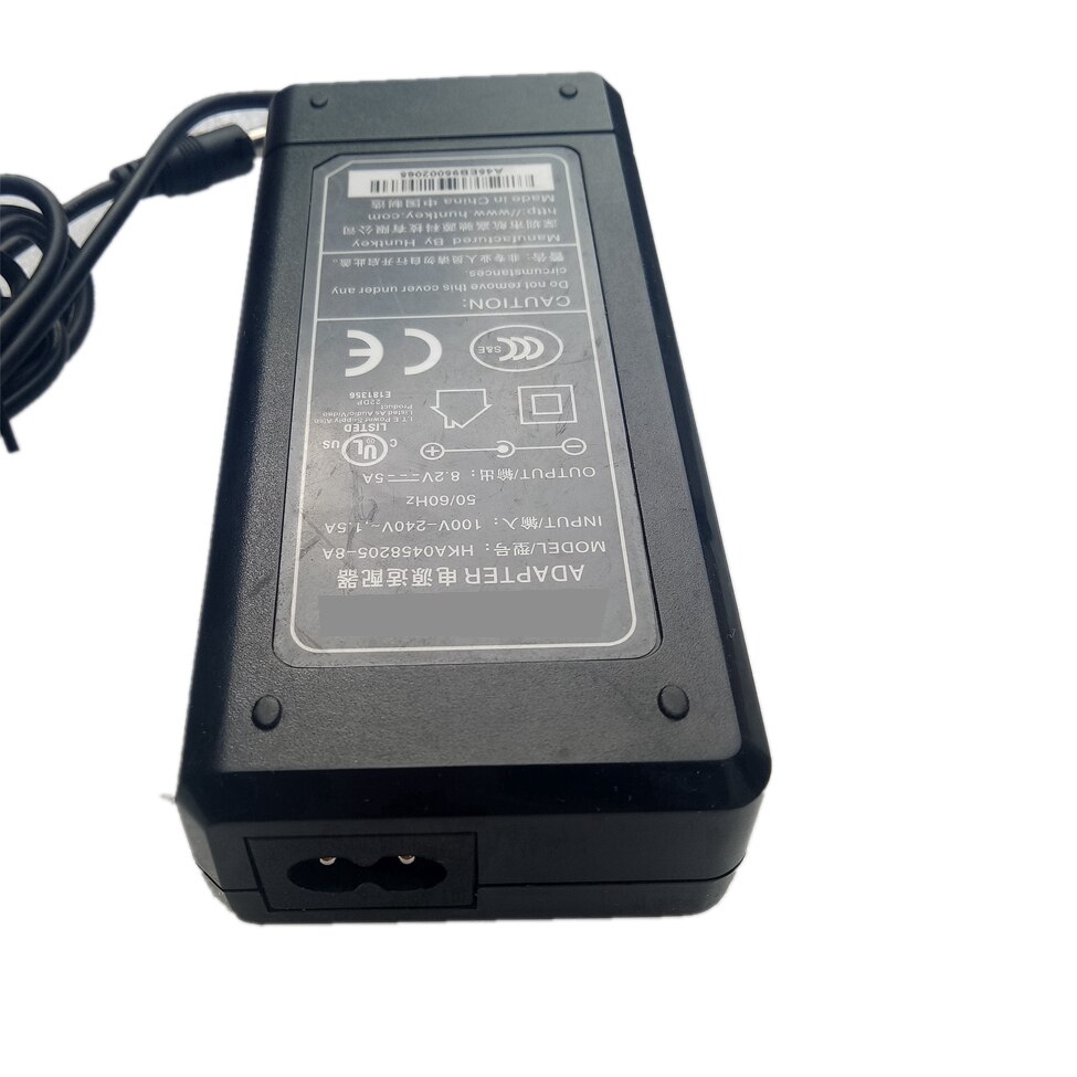 8V 8.2V 5A AC DC adaptateur chargeur 8V 5A POS Machine carte de crédit Machine 40W commutation LED alimentation adaptateur secteur