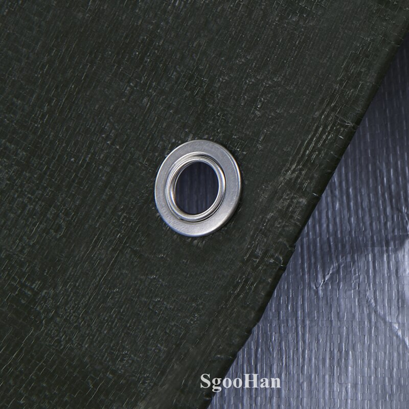 Lona de PE impermeable para jardín, toldo para exteriores, vela de sombra, barco de Camping, camión, dosel de suelo, casa de mascotas, tela impermeable