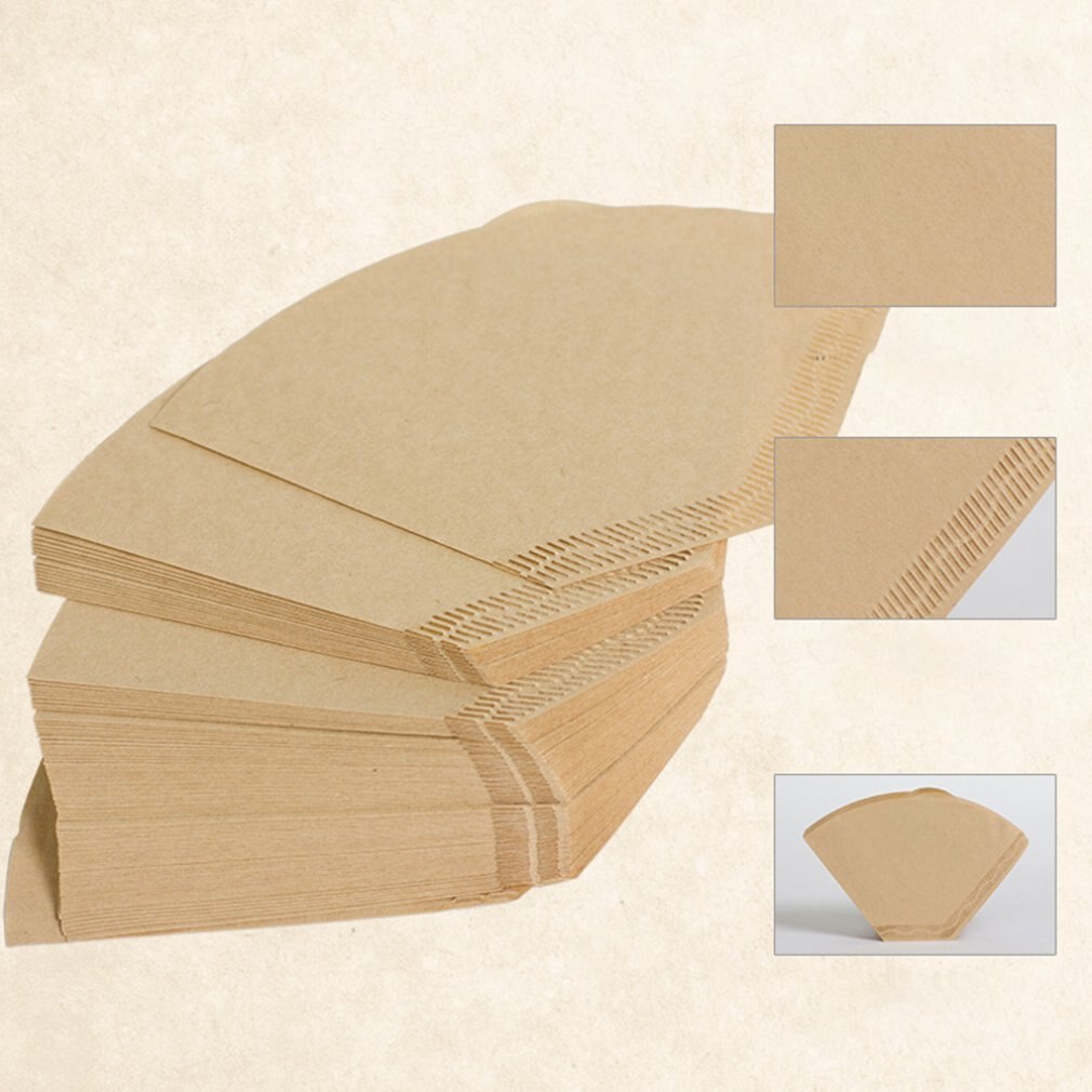100pcs Coffee Filter Paper Household American Coffee Machine Filter Paper No Drifting Coffee Filter Paper