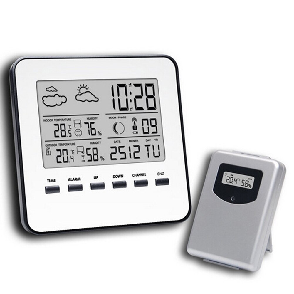 Bluetooth Thermometer Wireless Smart Electric Digital Hygrometer Thermometer Humidity Sensor Work Digital Alarm Clock