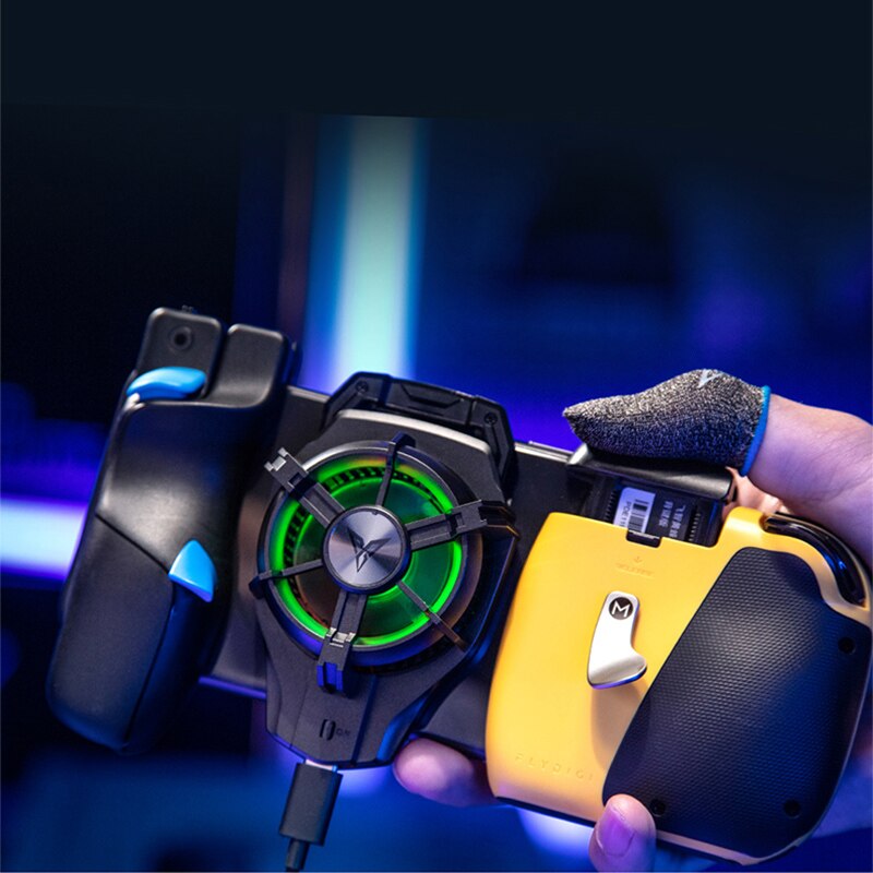 Flydigi wasp wing 2 pro handy-lüfter, kühlvorrichtung, gefrorener rückenclip, halbleiterkühlung, kühlartefakt