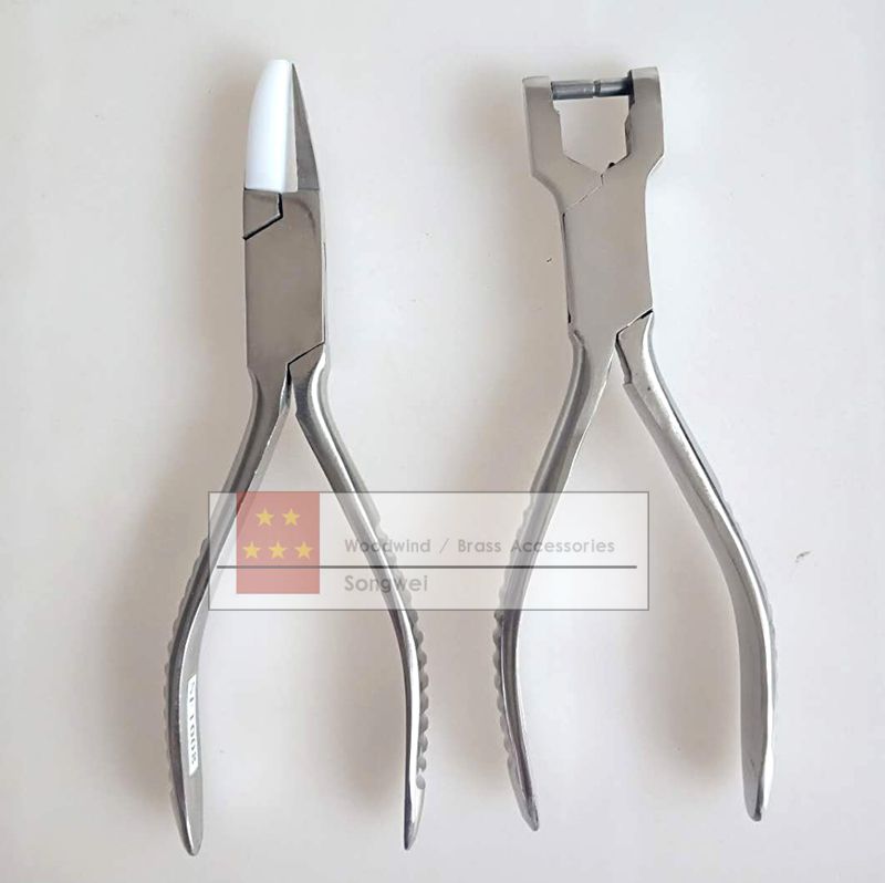 Saxofoon Naald Lente Installatie En Demontage Tangen Reparatie Tool Set voor klarinet fluit sax hobo fagot Piccolo