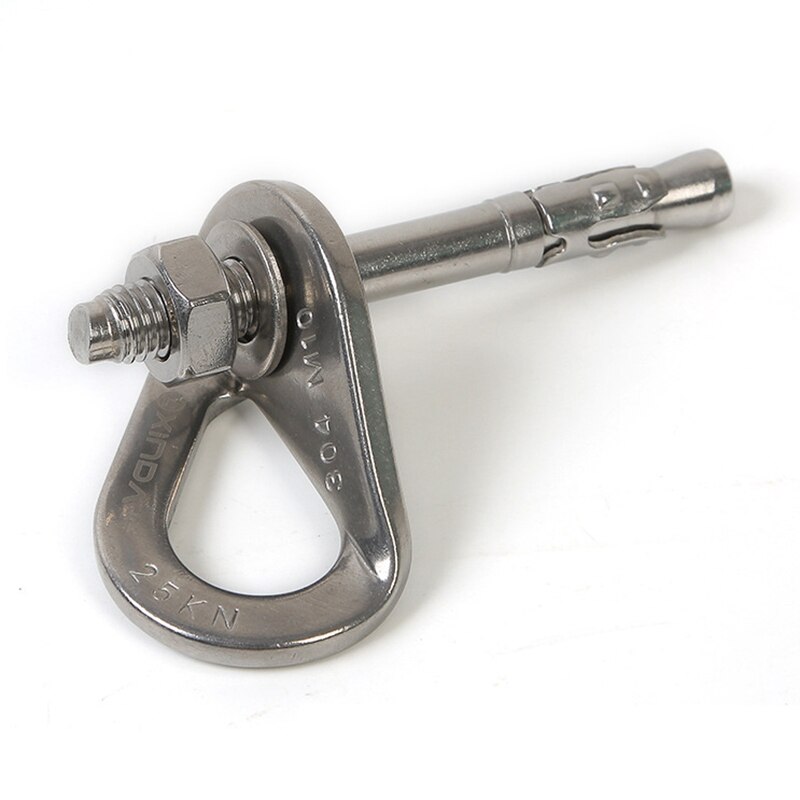 XINDA Rock Climb Fastening Bolt Fixed Point Expansion Screw Piton Karabiner Rock Piton Nut