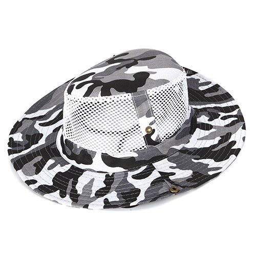Unisex kvinder herre sommer afslappet trendy strandkapper panama jazz net hat foldbar solhat cowboy fedora print solhat cap: 02