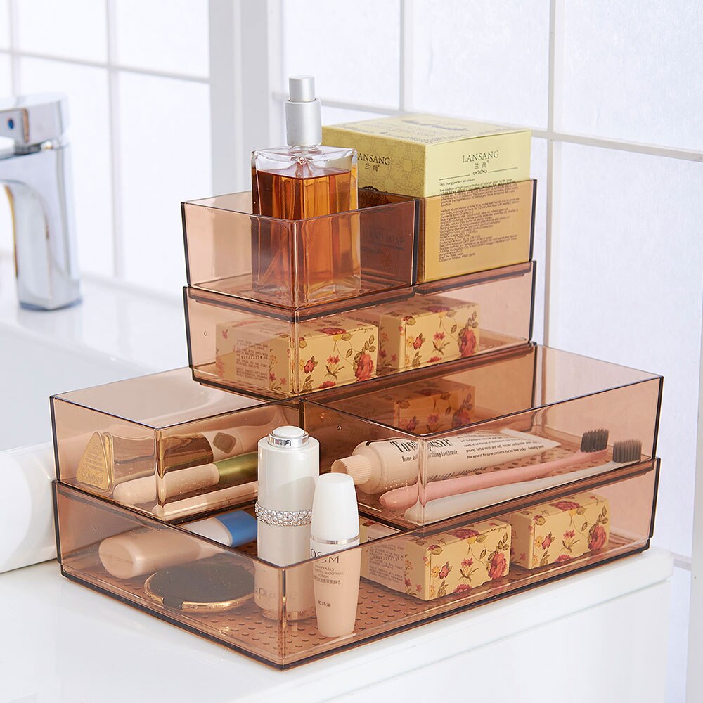 Drawer Divider Organizer Storage Box Drawer Compartment Divider Container Trays Space-saving Division Tools for Kitchen Home
