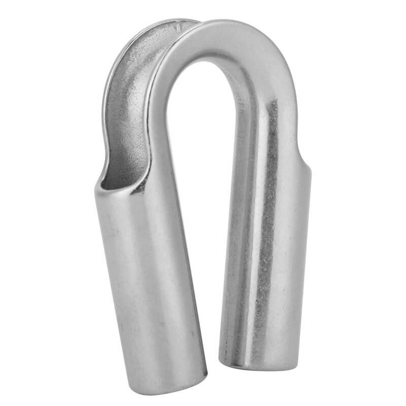 Spil tovrør 6/7/8/10/12/15/18/20/22/24mm ståltrådsrør fingerbøl spil tovkabel kabel stålreb fingerbøl: 1pc 22mm