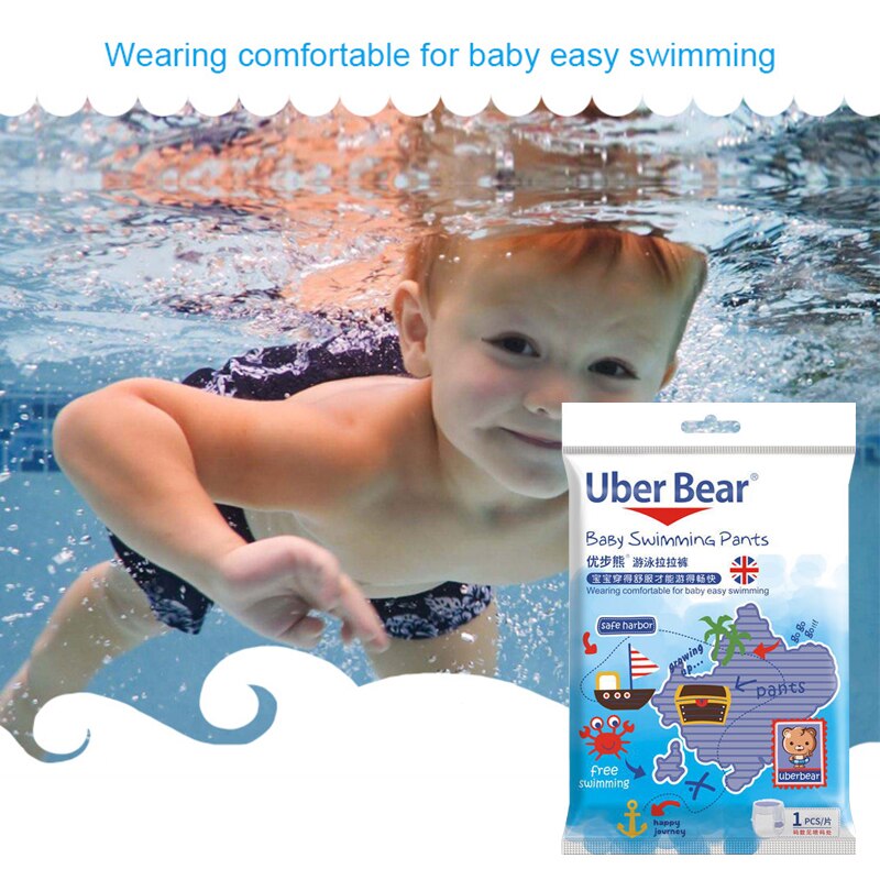 Summer Baby Disposable Swim Pants Swimming Diapers Waterproof Nappy Diapers Uber Bear Swim Diapers For Kids