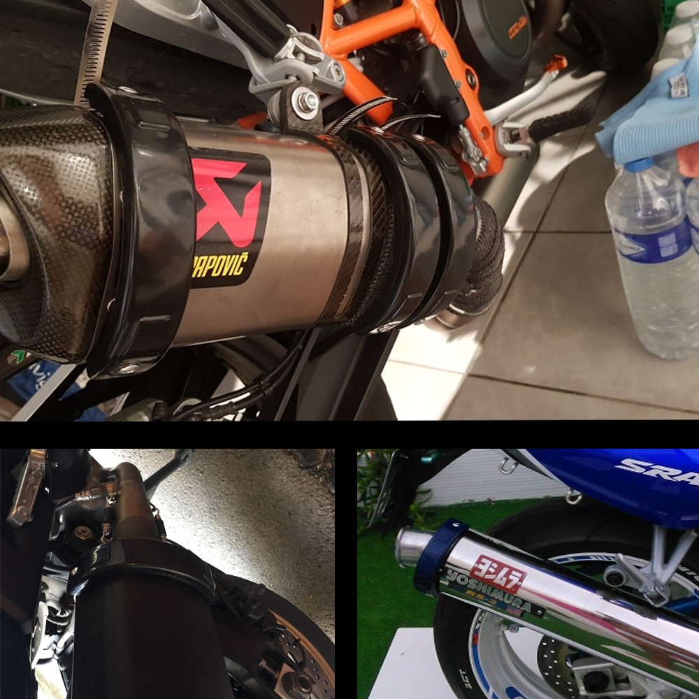 Universal- Moto rcycle Auspuff Schalldämpfer Schutz schutz für husqvarna ktm moto kreuz ACERBIS stil moto moto kreuz enduro
