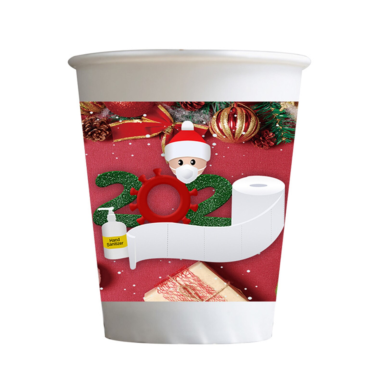 10PCS Christmas Paper Cups Christmas Decorations f... – Grandado