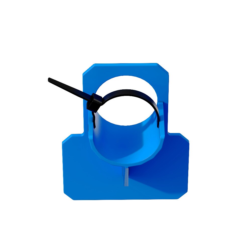 1pcs Swimming Pool Pipe Holder Support Pipe 30-38mm For Keep Incoming Water Horizontal With Cable Tie Water Tank Accessories: Blue