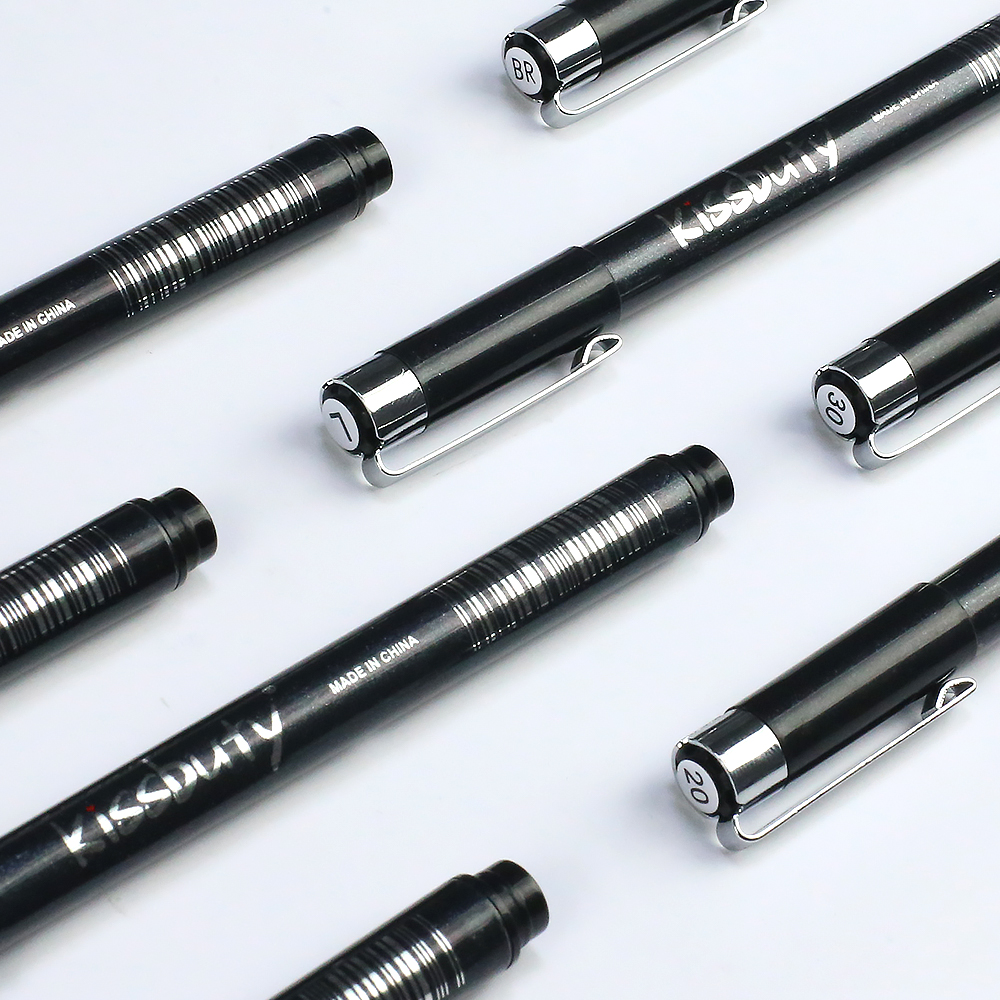 8 Stks/set Kalligrafie Pen Lijn Hand Belettering P... – Grandado, image size:1000x1000