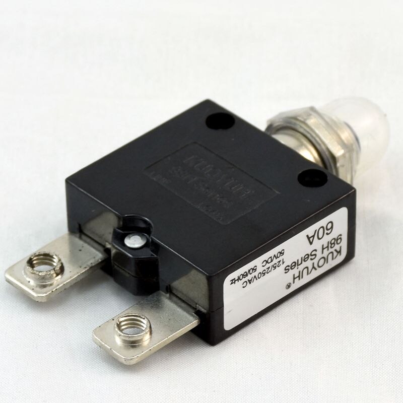 24V 60A KUOYUH circuit breaker power wheelchair mobility scooter circuit breaker reset switch